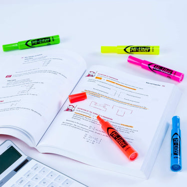 AVERY Hi-Liter Desk-Style Highlighters, Chisel Tip, 12 Highlighters, Assorted Colors, 2 Packs (25601)